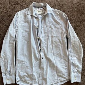 BlackBerrys Indian Top - Men's Light Blue Button-Up Shirt